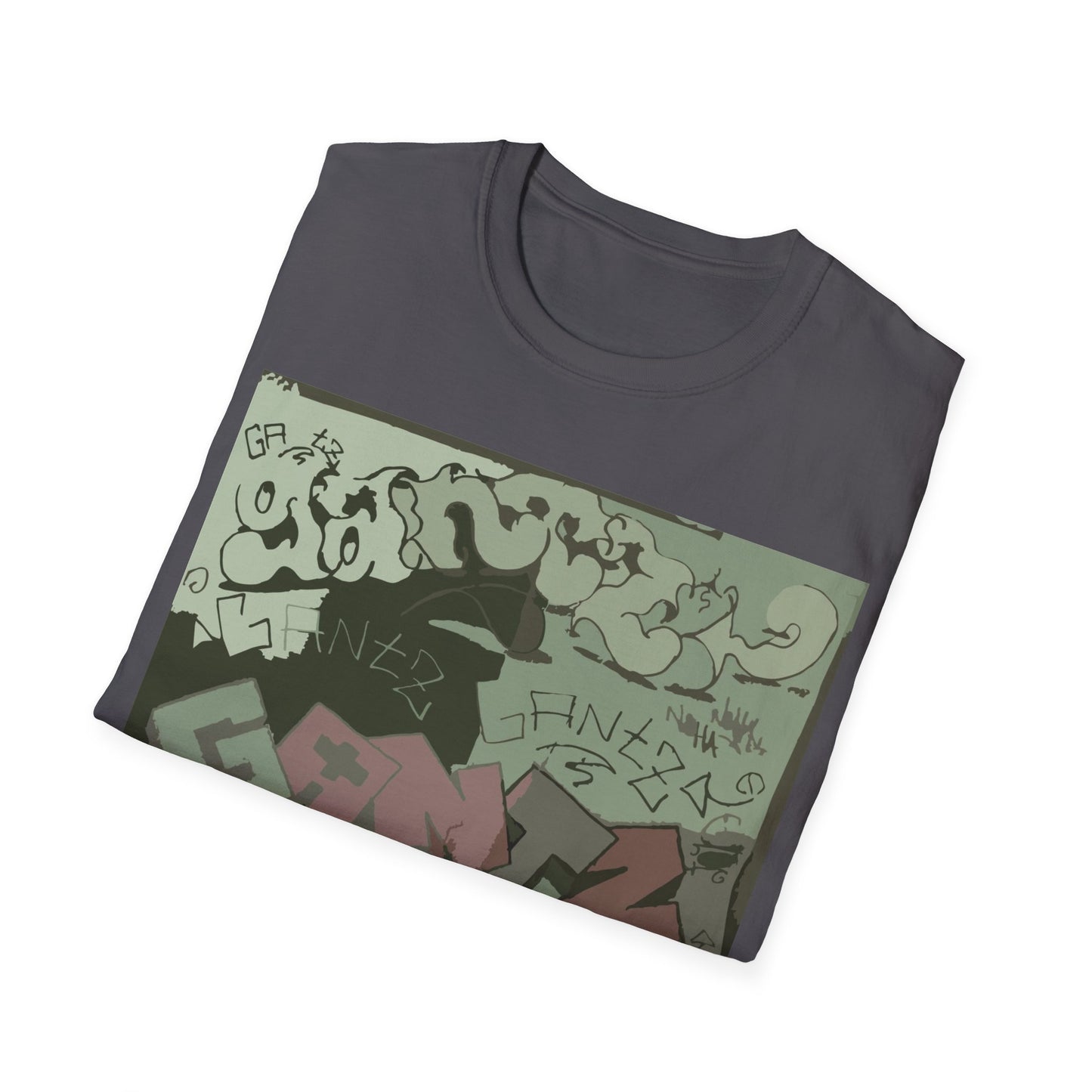 Urban Graffiti T-Shirt, Street Art Tee, Unisex Graphic Shirt, Casual Wear, Gift for Art Lovers, Trendy Streetwear