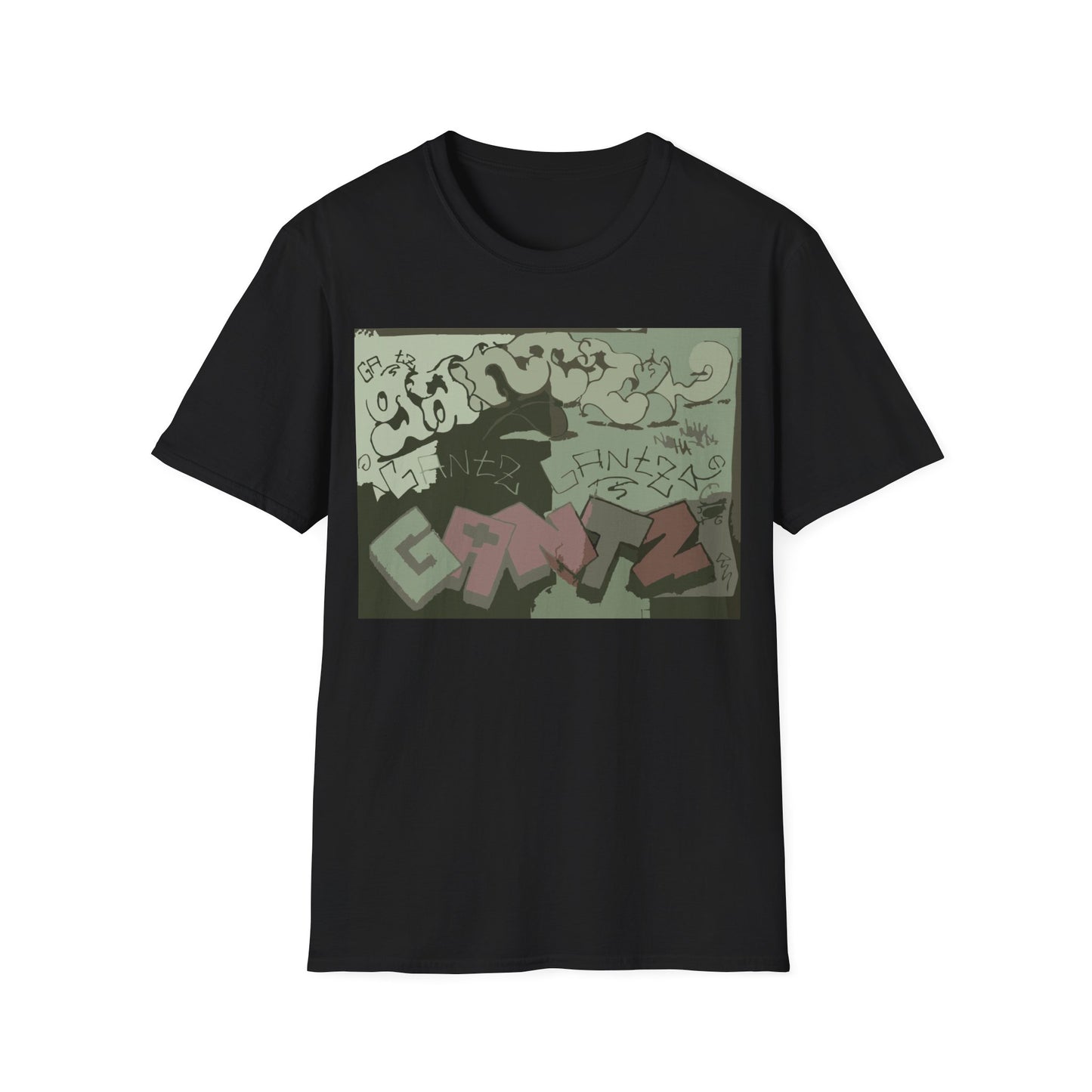 Urban Graffiti T-Shirt, Street Art Tee, Unisex Graphic Shirt, Casual Wear, Gift for Art Lovers, Trendy Streetwear