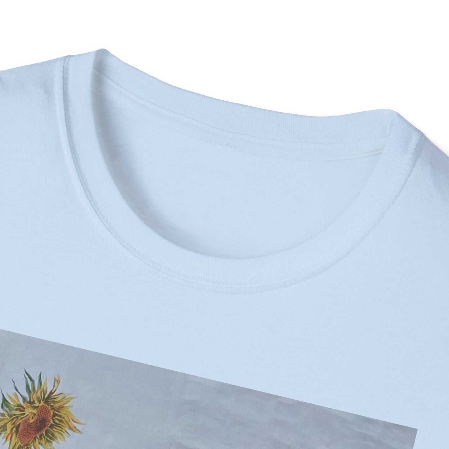 Artistic Floral Bottle T-Shirt for Creative Souls, Casual Wear, Gift for Art Lovers, Summer Fashion, Unique Graphic Tee
