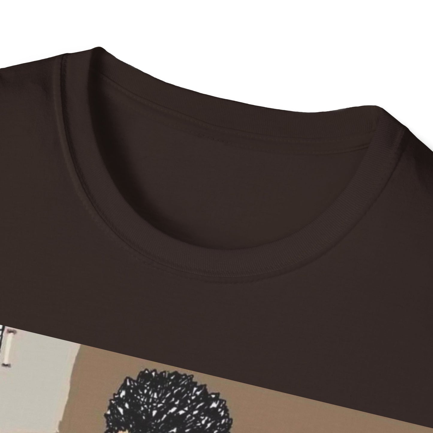 Muscle Man Graphic Tee, Unisex Softstyle T-Shirt, Anime Shirt, Casual Wear, Gift for Him, Gym Enthusiast Tee