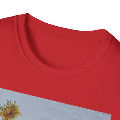 Artistic Floral Bottle T-Shirt for Creative Souls, Casual Wear, Gift for Art Lovers, Summer Fashion, Unique Graphic Tee