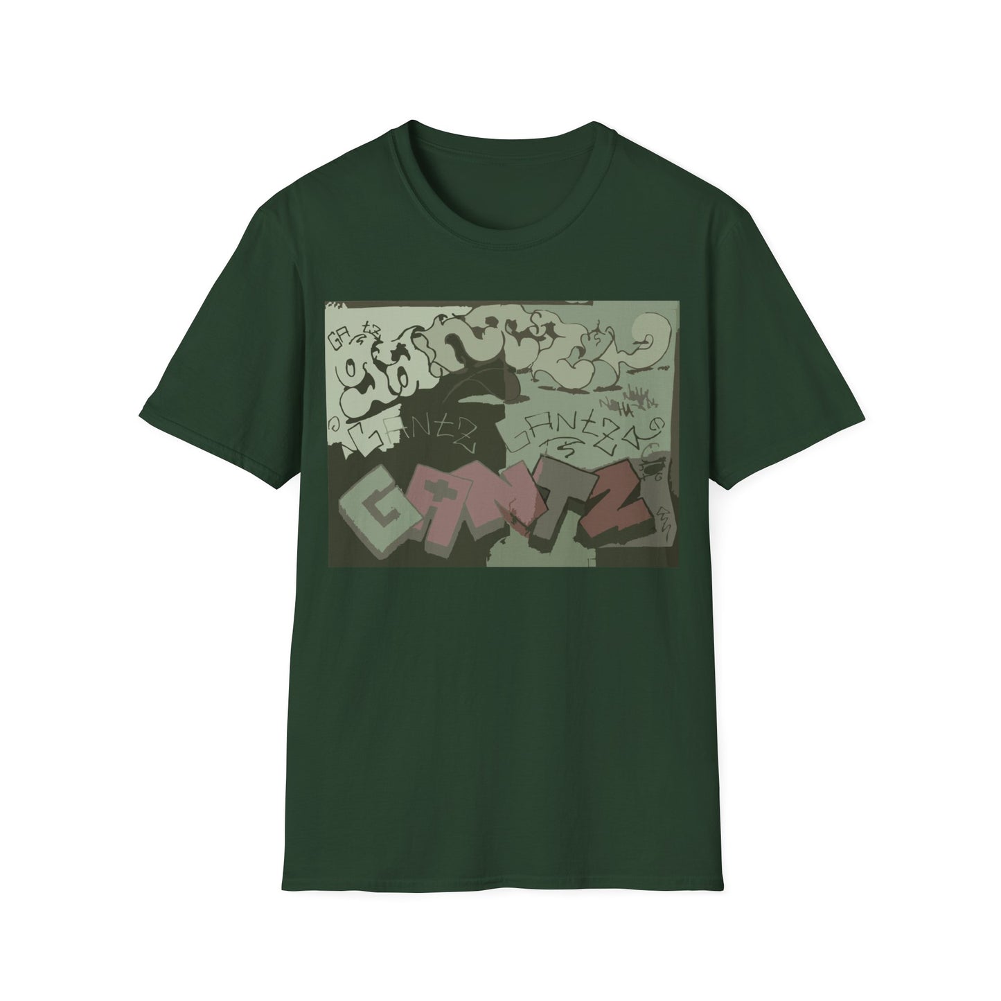 Urban Graffiti T-Shirt, Street Art Tee, Unisex Graphic Shirt, Casual Wear, Gift for Art Lovers, Trendy Streetwear