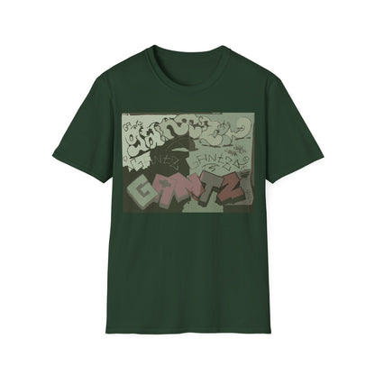 Urban Graffiti T-Shirt, Street Art Tee, Unisex Graphic Shirt, Casual Wear, Gift for Art Lovers, Trendy Streetwear