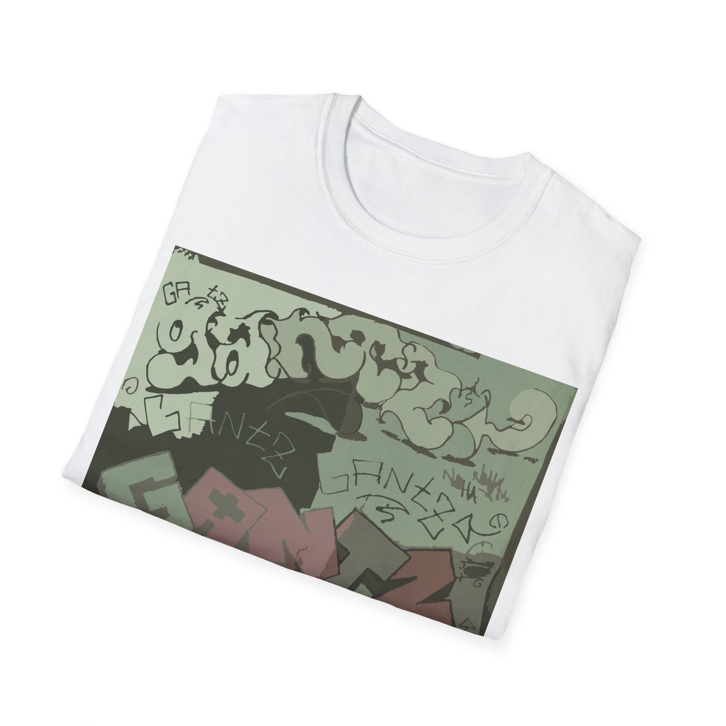 Urban Graffiti T-Shirt, Street Art Tee, Unisex Graphic Shirt, Casual Wear, Gift for Art Lovers, Trendy Streetwear