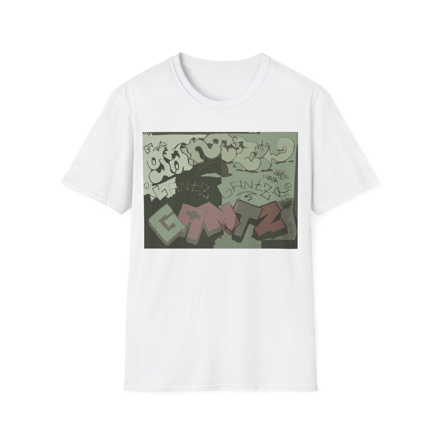 Urban Graffiti T-Shirt, Street Art Tee, Unisex Graphic Shirt, Casual Wear, Gift for Art Lovers, Trendy Streetwear