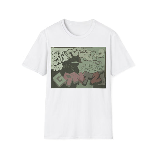 Urban Graffiti T-Shirt, Street Art Tee, Unisex Graphic Shirt, Casual Wear, Gift for Art Lovers, Trendy Streetwear