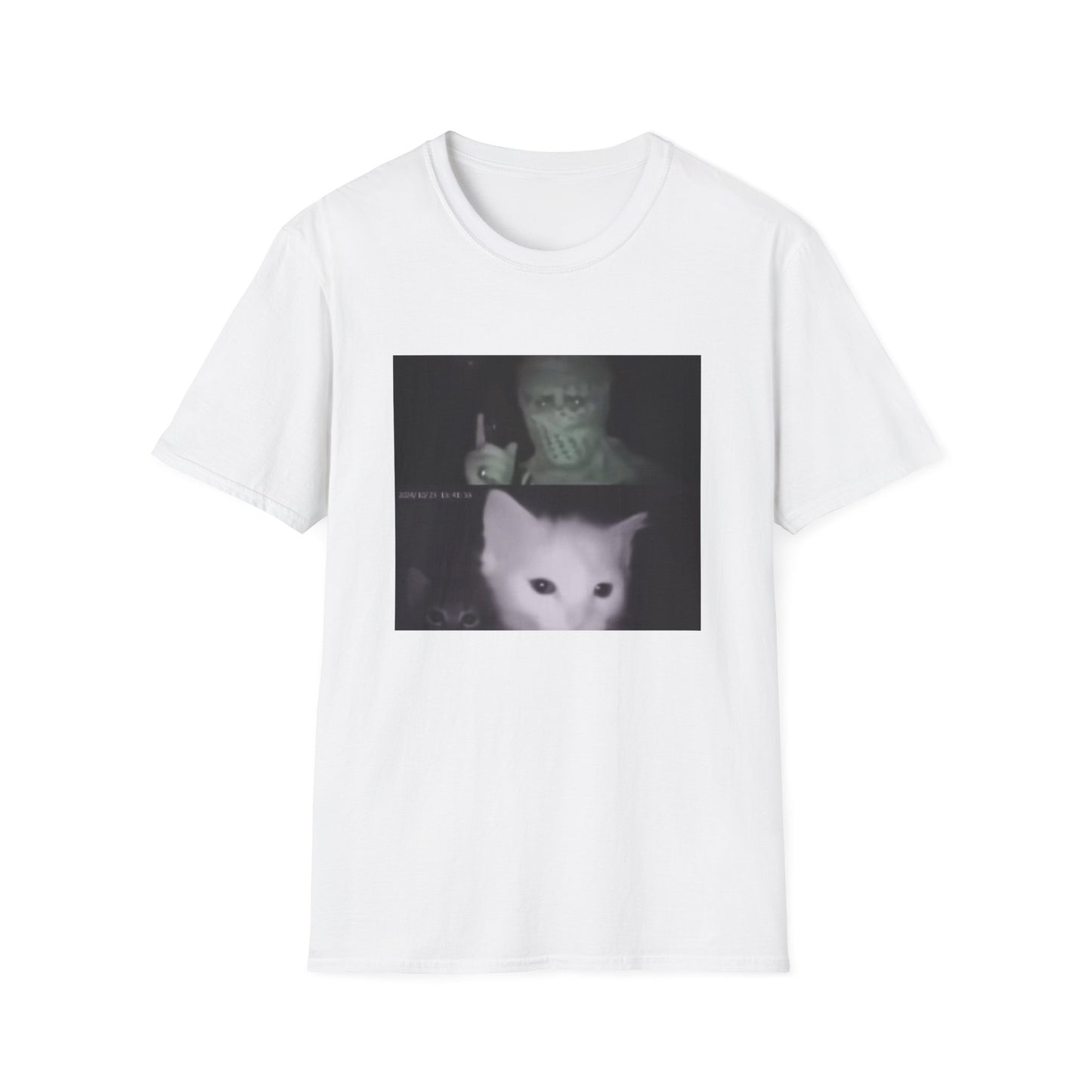 Funny Cat Meme Unisex T-Shirt - Perfect Gift for Cat Lovers, Meme Fans, Humor Shirts, Casual Wear, Unique Graphic Tee