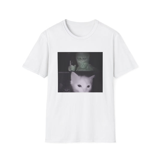 Funny Cat Meme Unisex T-Shirt - Perfect Gift for Cat Lovers, Meme Fans, Humor Shirts, Casual Wear, Unique Graphic Tee