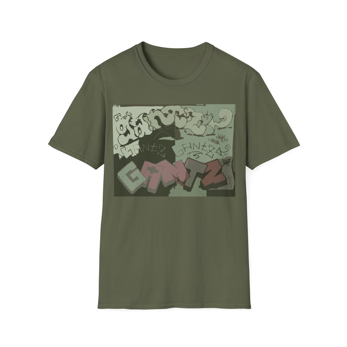 Urban Graffiti T-Shirt, Street Art Tee, Unisex Graphic Shirt, Casual Wear, Gift for Art Lovers, Trendy Streetwear