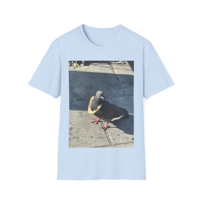 Casual Graphic Tee, Unisex Softstyle T-Shirt with Bird Design, Perfect for Bird Lovers, Gift for Nature Enthusiasts, Everyday Wear