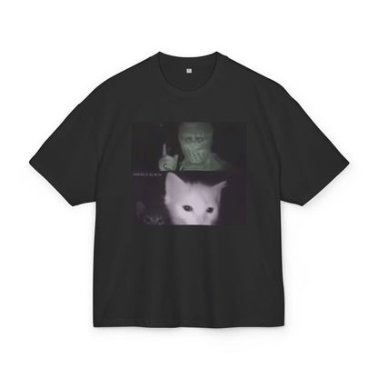 Meme Cat & Guy Night Vision Tee