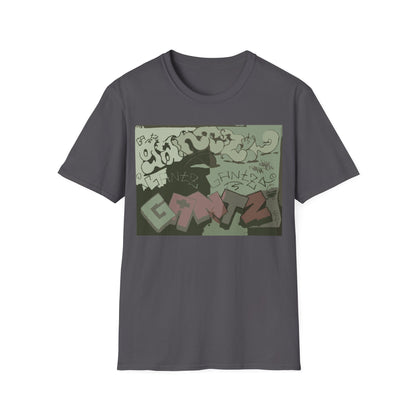 Urban Graffiti T-Shirt, Street Art Tee, Unisex Graphic Shirt, Casual Wear, Gift for Art Lovers, Trendy Streetwear