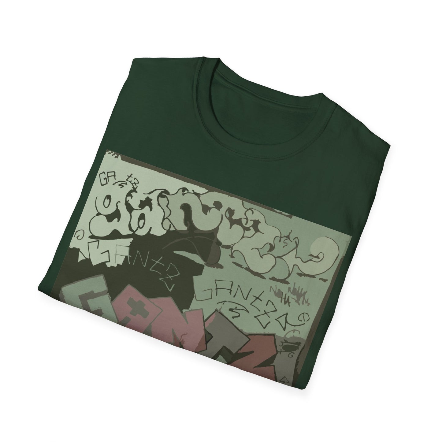 Urban Graffiti T-Shirt, Street Art Tee, Unisex Graphic Shirt, Casual Wear, Gift for Art Lovers, Trendy Streetwear