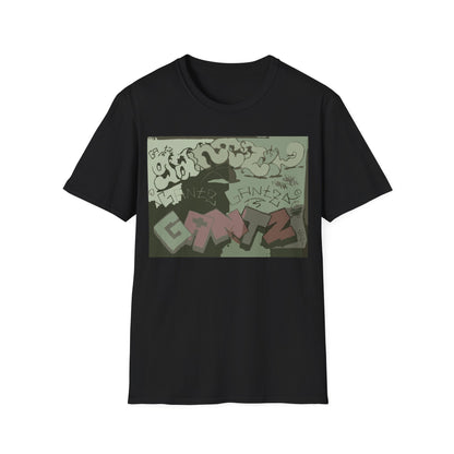 Urban Graffiti T-Shirt, Street Art Tee, Unisex Graphic Shirt, Casual Wear, Gift for Art Lovers, Trendy Streetwear