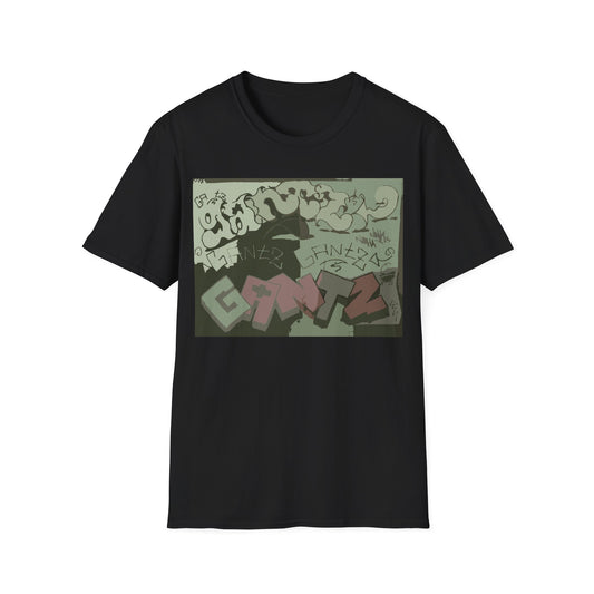 Urban Graffiti T-Shirt, Street Art Tee, Unisex Graphic Shirt, Casual Wear, Gift for Art Lovers, Trendy Streetwear