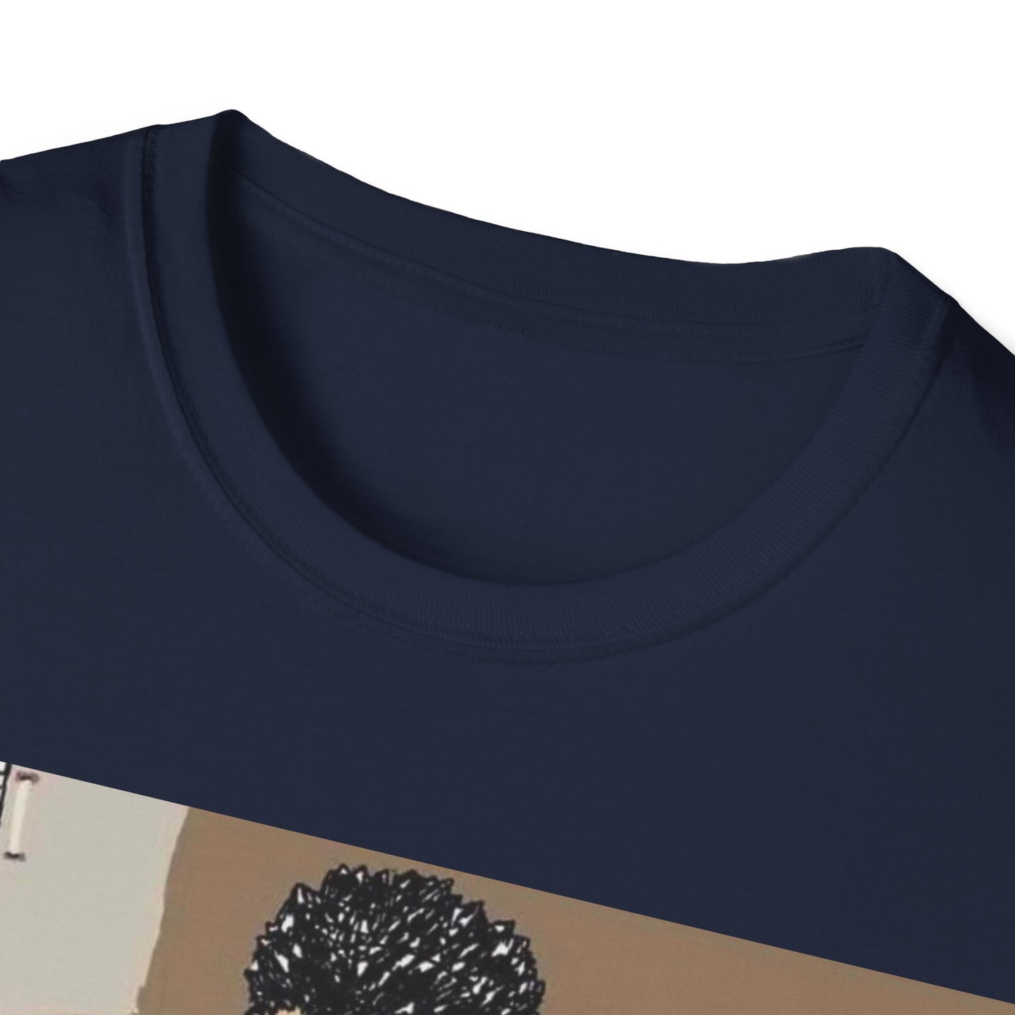 Muscle Man Graphic Tee, Unisex Softstyle T-Shirt, Anime Shirt, Casual Wear, Gift for Him, Gym Enthusiast Tee