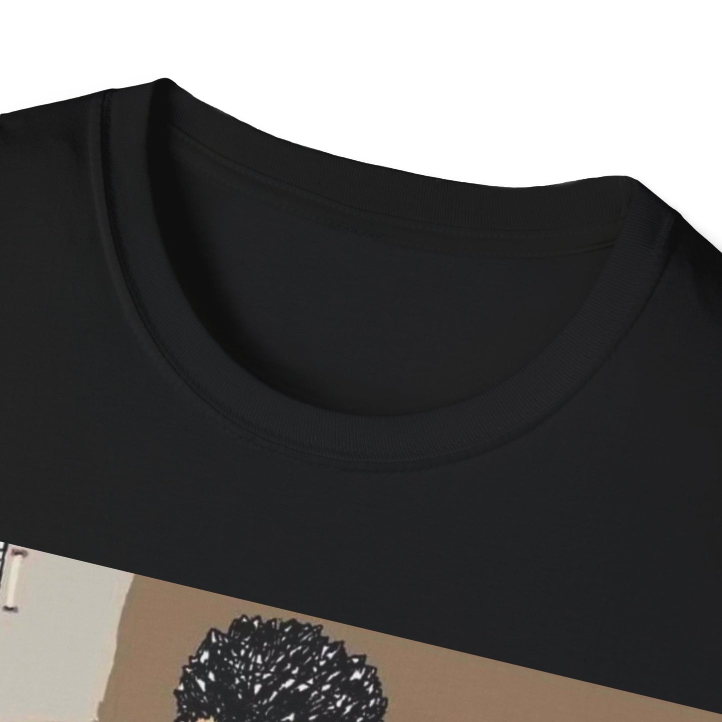 Muscle Man Graphic Tee, Unisex Softstyle T-Shirt, Anime Shirt, Casual Wear, Gift for Him, Gym Enthusiast Tee